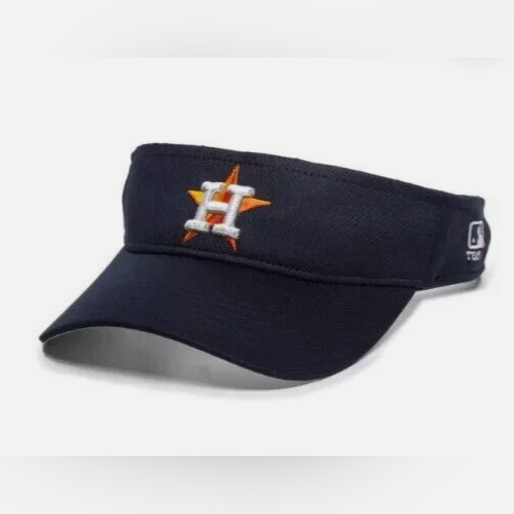 NEW HOUSTON ASTROS VISOR HAT MVP AUTHENTIC MLB BASEBALL TEAM ADJUSTABLE
